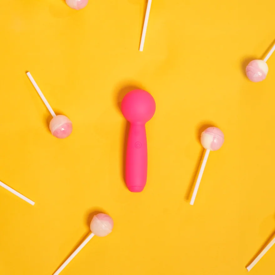 Lolly mini wand vibrator front